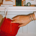 Under the Mistletoe Braided Bracelet