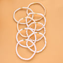 Leche Stretch Bracelet Set of 8