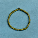 Men's Coated Hematite Stretch Bracelet