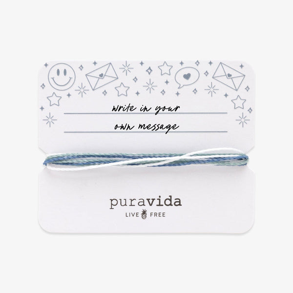 Write Your Own Bracelet Card