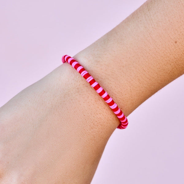 Cherry Pie Seascape Stretch Bracelet