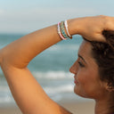 Bluebell Woven Chevron Bracelet