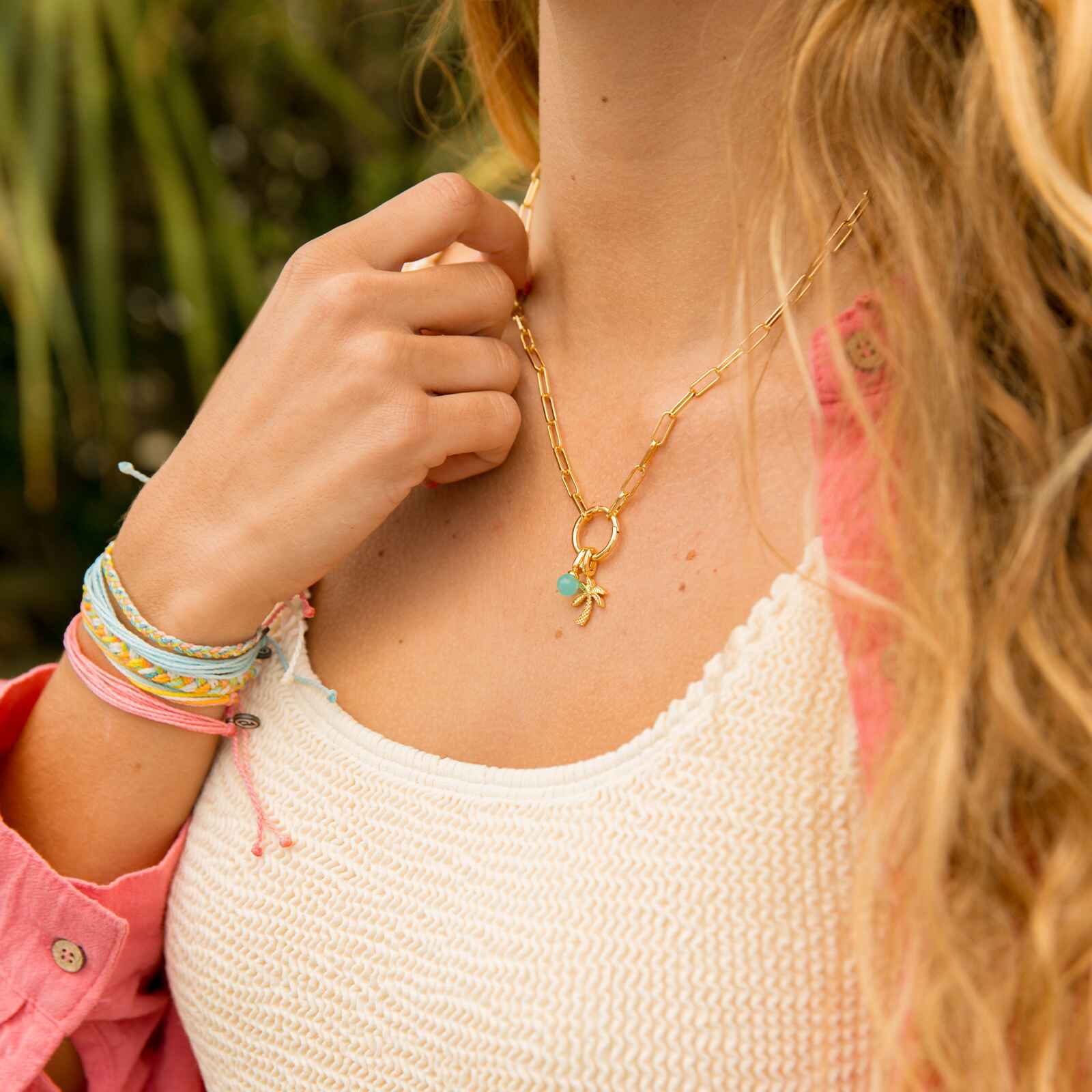 Harper Palm Tree Charm