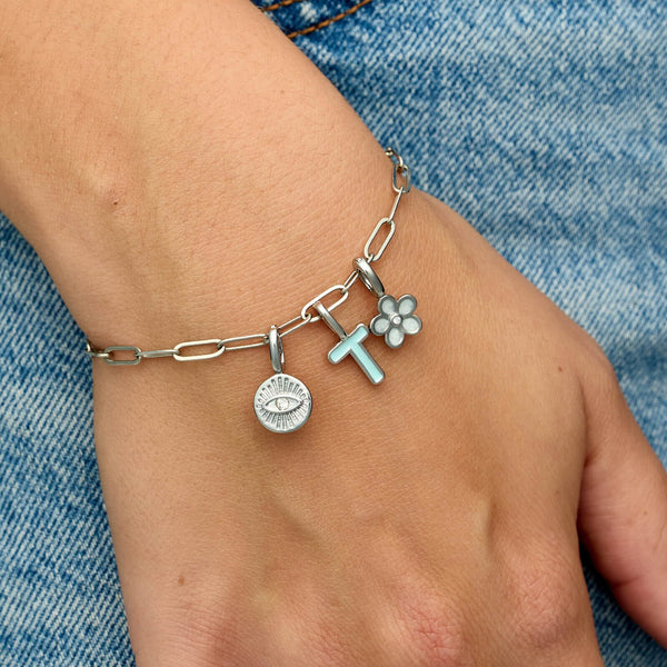 Harper Protective Eye Coin Charm