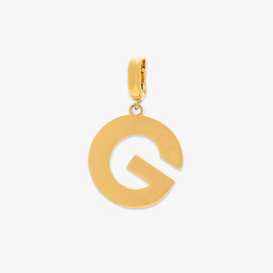 Harper Slanted Statement Alphabet Charm