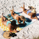Pink & White Checkerboard Towel