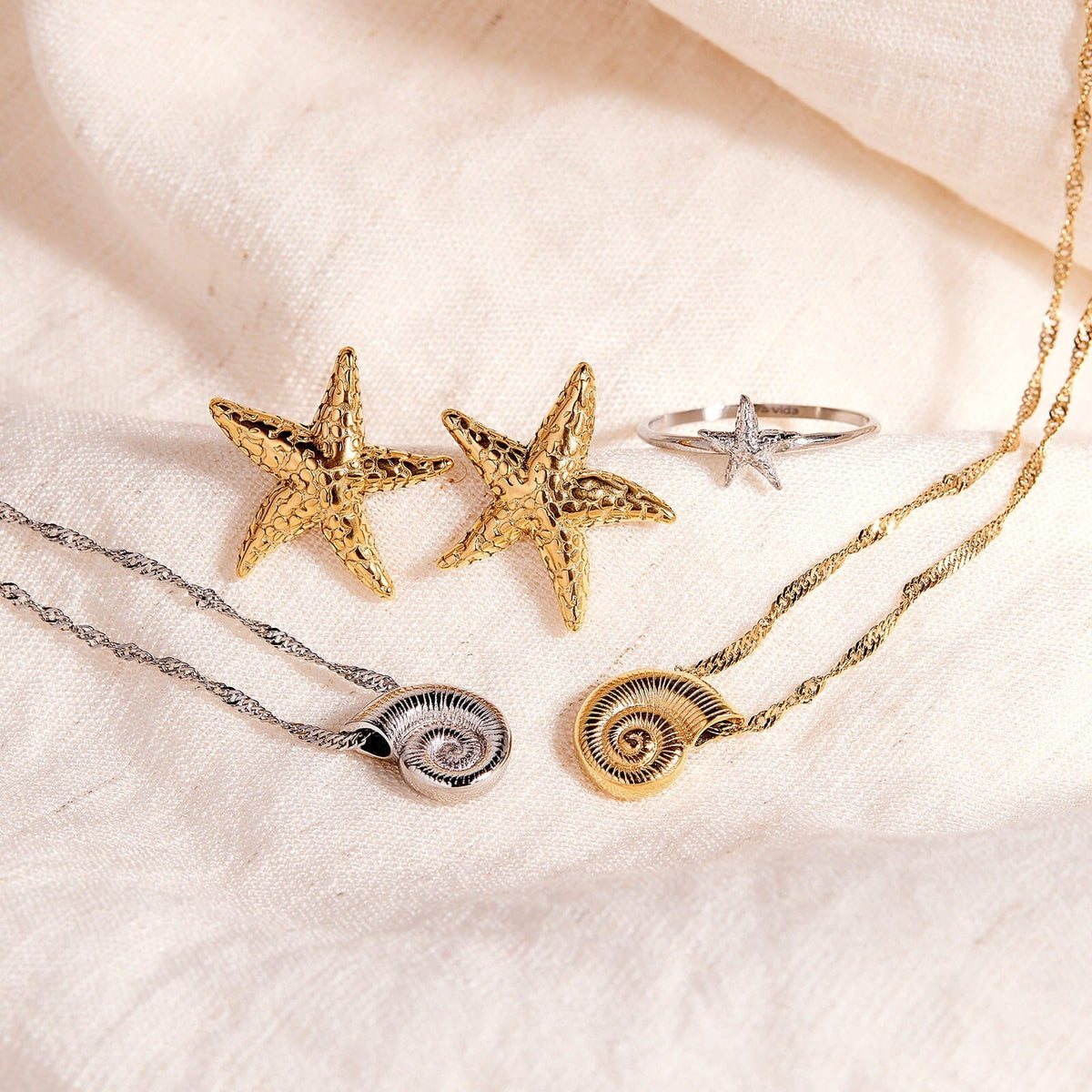 Sea Star Statement Earrings