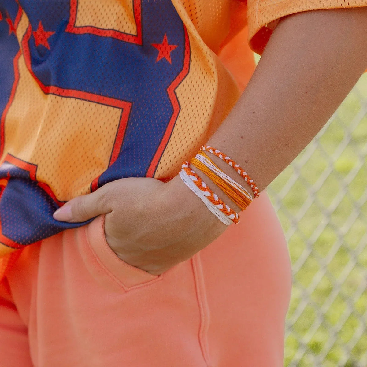 Orange & White Collection