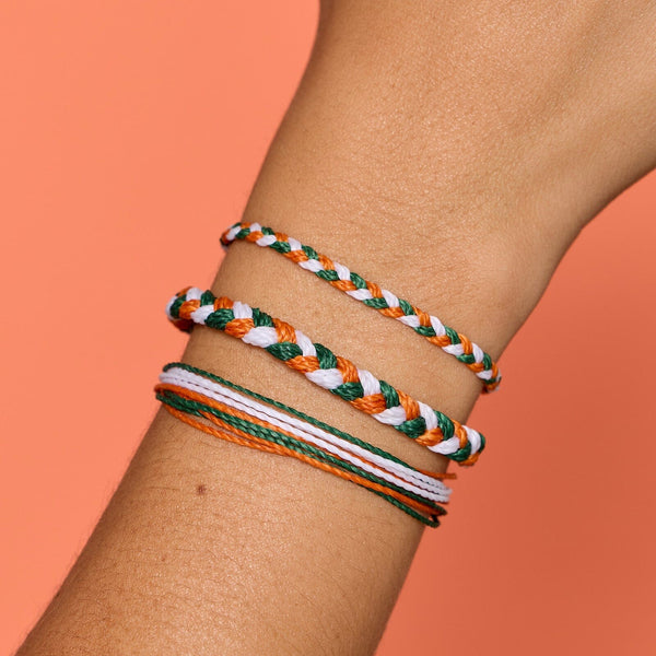 Green, Orange & White Collection