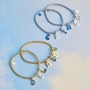 Harper Disc Bead Stretch Bracelet