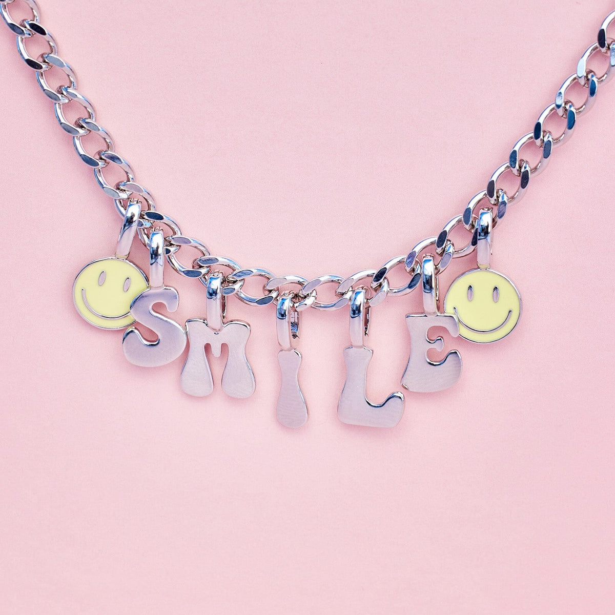 Harper Happy Face Charm
