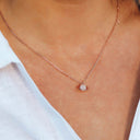 Saturn Necklace & Earring Set